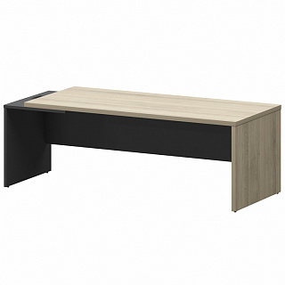 Кортез КZ-22 L/R Стол руководителя лев/пр 2200х900х750 Кронберг/Графит