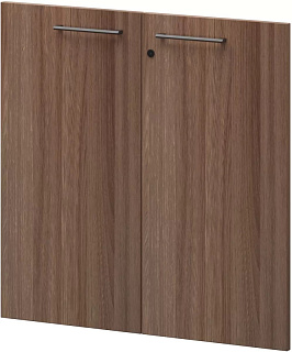 Кортез KZF-28 Комплект фасадов ЛДСП 784х18х780 Темный шимо