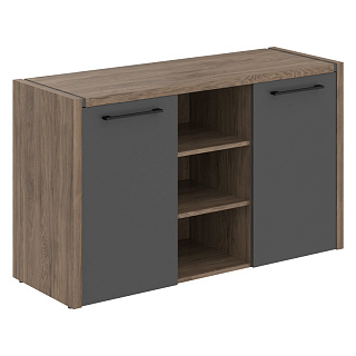 Моррис Тренд MTF 140 Тумба под фригобар 1400х492х828 Кария Пальмира/Антрацит