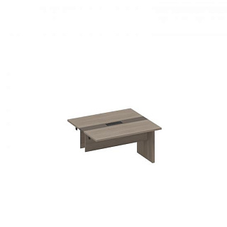 U.rus РС 148 ДЧ Секция стола для переговоров (135x120x76) 25* Дуб виченца