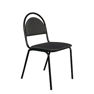 Стул Retro black ткань Calgary черная, серая