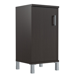 Born B 411.2 (L/R) Шкаф колонка низкая с глухой малой дверью 475х450х920 Венге Магия