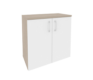Onix O.ST-3.1 Шкаф низкий широкий 800*420*823 Дуб Аттик/Белый Бриллиант 