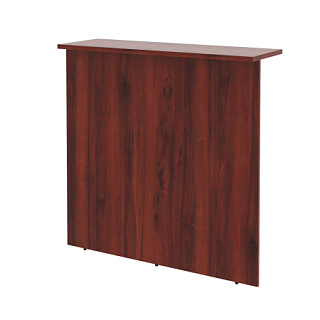 Dex DMS 070 Стойка ресепшен прямая 700х400х1200 Бургунди