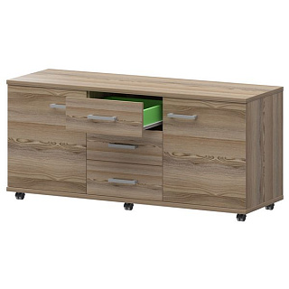 Аргентум НТ-350 Греденция 1350х445х670 Дуб сафари