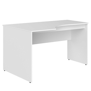 Simple SET140-1(L/R) Стол письменный 1400х900х760 Белый