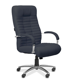 Кресло руководителя Атлант MK G ткань TW черная