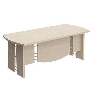 Борн В 101 Стол руководителя письменный (200x90x75) Дуб шамони