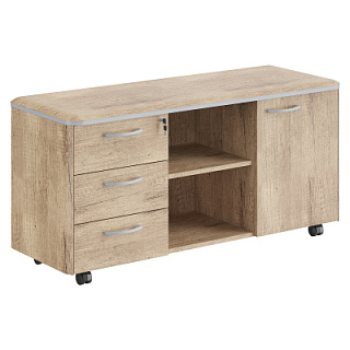 Dioni DLC 3D.А Тумба сервисная 1350х450х660 Дуб Каньон 