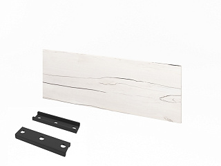 Lemo L-058-2 Экран настольный ЛДСП 1200х18х400 Таксония айвори