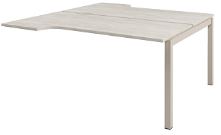 Solution D-622 Бенч-система столов-тандемов на металлокаркасе 1600/460*1432/ 1792*750