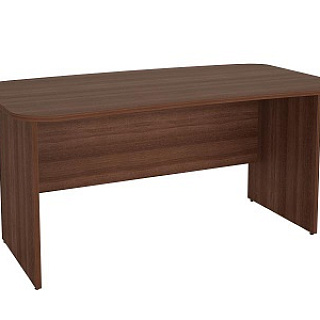 82.02 Стол руководителя 159*85*75 Орех пегас