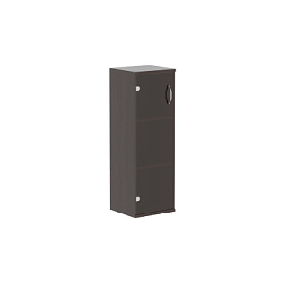 Imago СУ-2.4  Шкаф колонка со стеклянной дверью 406*365*1200 Венге Магия