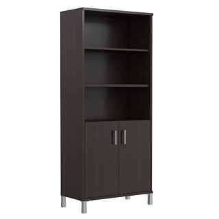 Born B 430.2 Шкаф высокий с глухими малыми дверьми 900х450х2054 Венге Магия