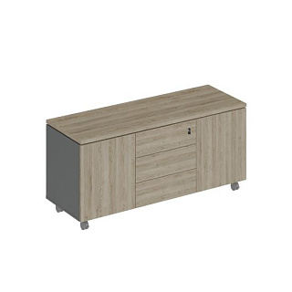 City СИ 262 ДС АР ДС Тумба для оргтехники (142x50x65)