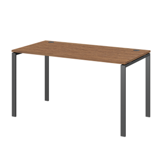 Арго АМ-003.60 Стол рабочий на м/каркасе 140*60*76 Орех/Антрацит