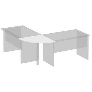 Комфорт К.205 БП Угловой сегмент (75x75x2.5)