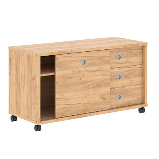 Born B 202.1 Тумба мобильная 1200х500х660 Дуб Бофорд