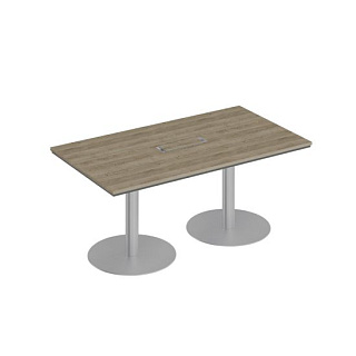 City СИ 153 ДС АР Стол для переговоров на круглых опорах-колоннах (180x90x75.7) 20*