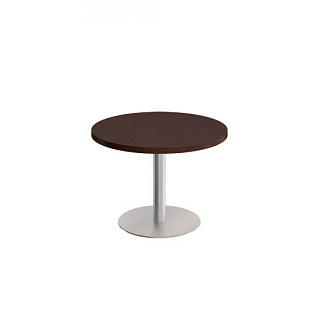 Сosmo КС 141 Стол для переговоров круглый на опоре-колонне (110x110x76.4) 20* Венге виктория