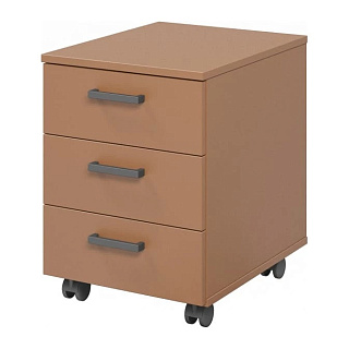 Lemo L-92 Тумба подкатная 420х526х568 Карамель нюд