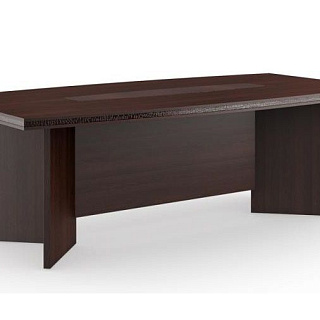 Стол для заседаний 2400х1200 (обкладка-массив) Венге