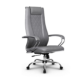 Кресло МЕТТА L 1m 50M/K СН (Кожа NL Серый)