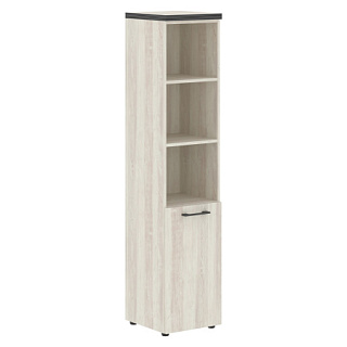 Torr THC 42.5 Шкаф колонка с глухой малой дверью и топом 432х450х1968 Сосна Эдмонт