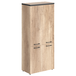 Torr THC 85.3 Шкаф с глухими средними и малыми дверьми 856х450х1968 Дуб Каньон