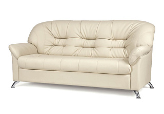 CHAIRMAN ПАРМ Диван трехместный 1840х880х900 Экокожа EUROLINE, рогожка TWIST