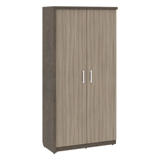 Wood&Stone СФ-534873 Гардероб левый 1035х454,5х2083 Дрифтвуд/Бетон Чикаго темный