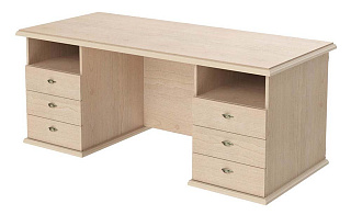 Raut RSDT 188.А Стол руководителя 1800х800х750 Бук Тиара