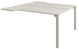 Solution D-623 Бенч-система столов-тандемов на металлокаркасе 1600/460*1432/ 1792*750