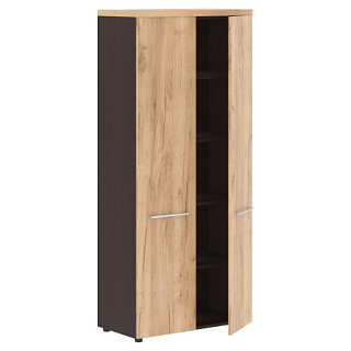 Alto AHC 85.1 Шкаф с глухими дверьми и топом  850х456х1969 Дуб Бофорд/Венге Магия