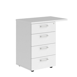 Xten XLC-4D.2А Тумба приставная 700х450х750 Белый