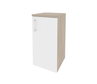 Onix O.SU-3.1 R Шкаф низкий узкий правый 400*420*823 Дуб Аттик/Белый Бриллиант