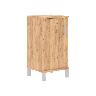 Born B 411.2 (L/R) Шкаф колонка низкая с глухой малой дверью  475х450х920 Дуб Бофорд
