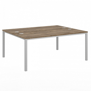 Vasanta VL-43 Стол - тандем на металлокаркасе 1800*1432*750 Дуб Самдал