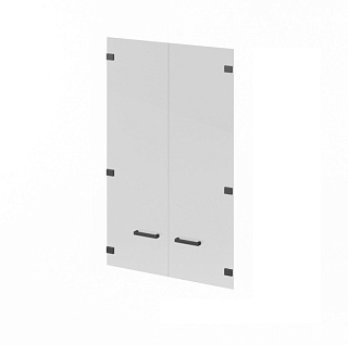 Lemo L-022 Двери средние стеклянные тонированные 706х4х1136 