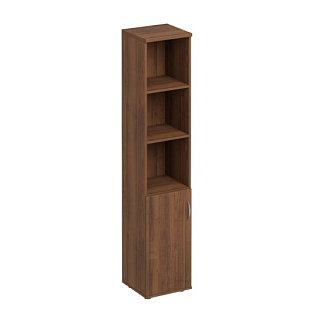 Комфорт К.380 ОФ Шкаф для документов узкий полузакрытый (40x38x200) 