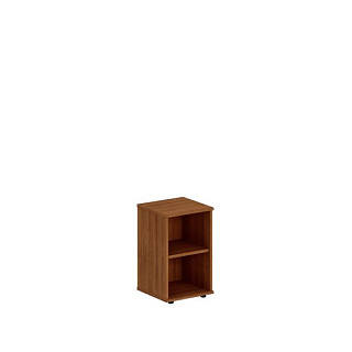Престиж Исп.01 Стеллаж низкий узкий (47x46x75) Темный орех
