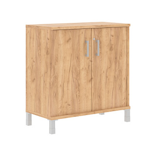 Born B 410.3(RZ) Шкаф низкий с замком в глухих малых дверях 900х450х920 Дуб Бофорд