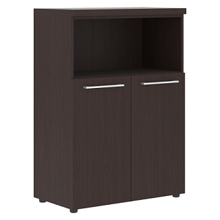 Alto AMC 85.3 Шкаф с глухими малыми дверьми и топом 850х456х1201 Венге Магия