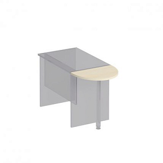 Комфорт  201 Приставка к столу без опоры 60x40x2.5 Дуб шамони