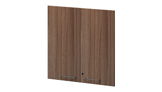 Кортез KZF-28V Комплект верхних фасадов ЛДСП 784х18х780 Темный шимо