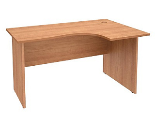 61.61 Стол эргономичный правый 135*90*75 Ольха