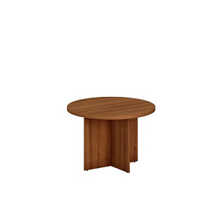 Престиж ТЖ 189 Стол для переговоров круглый (110x110x75) 20* Темный орех