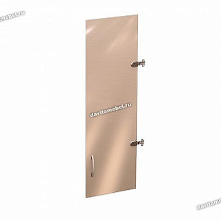 41.81 Дверь стеклянная 3 секции лев/прав 370х1110 