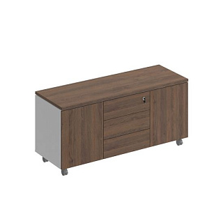 City СИ 262 ДГ БП ДГ Тумба для оргтехники (142x50x65)