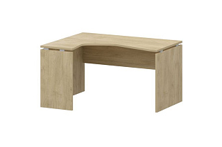 Аргентум НТ-040.Л Стол эргономичный левый 1400x1100x750 Баттл рок